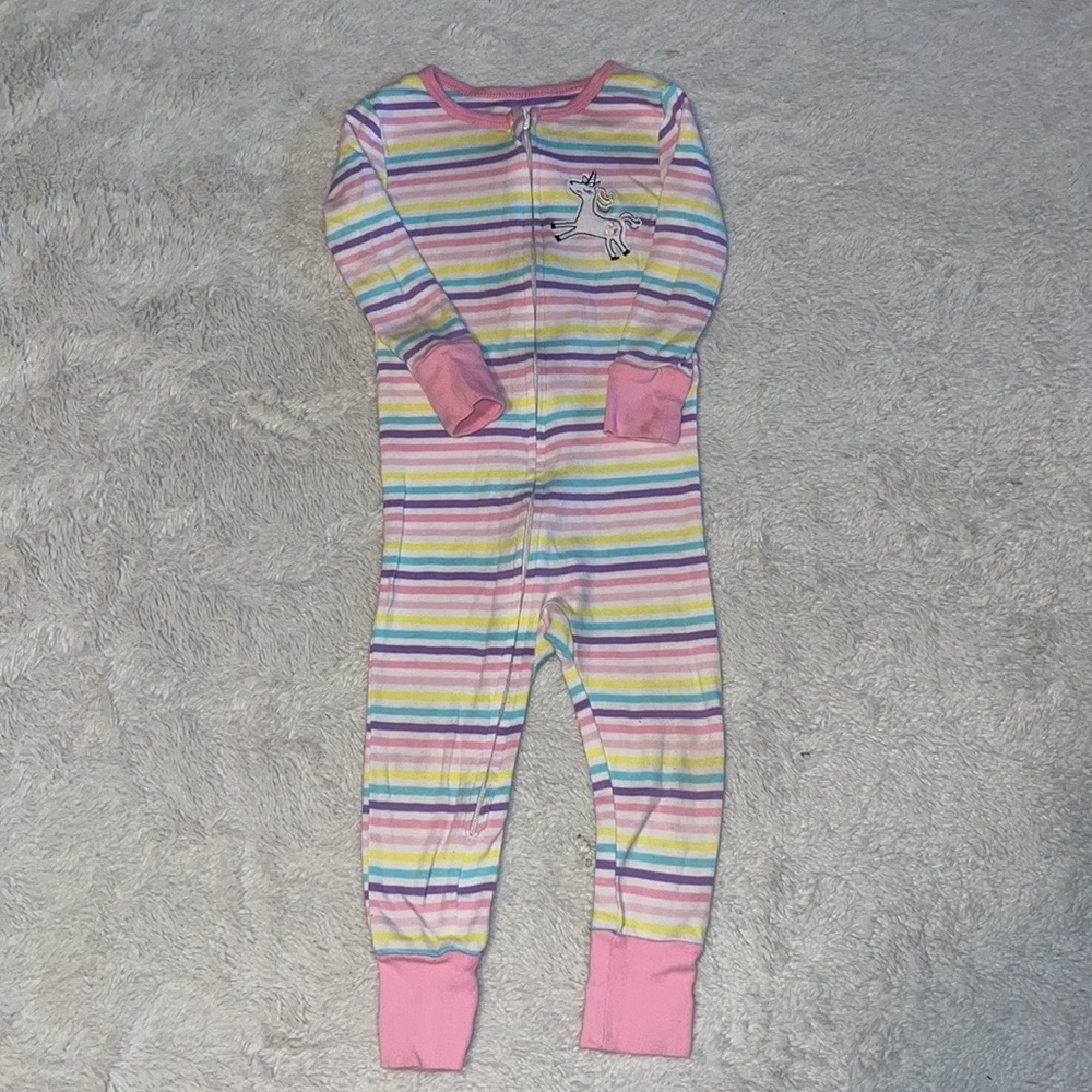 Kidz headquarters unicorn footie/ sleeper 18 month baby girl clothing